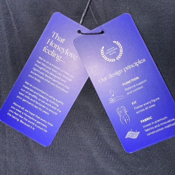 🖤Honeylove SuperPower Short Shapewear | Size 1X | Black | NWT - Picture 6 of 15